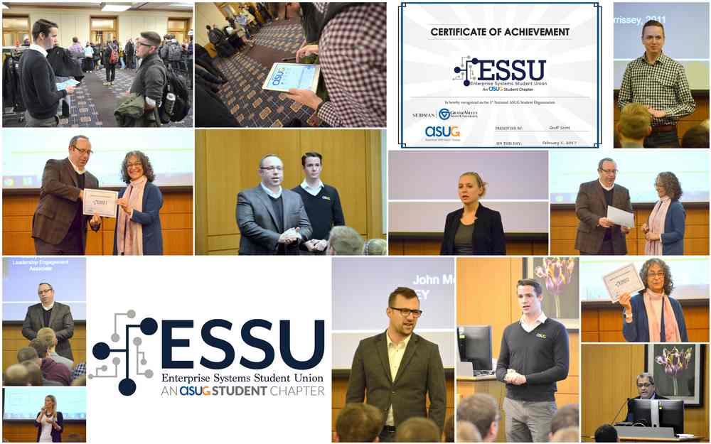 The ESSU Becomes First ASUG Student Chapter